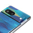 Ocean Blue Brush Stroke by Etta Vee Pixel Skins